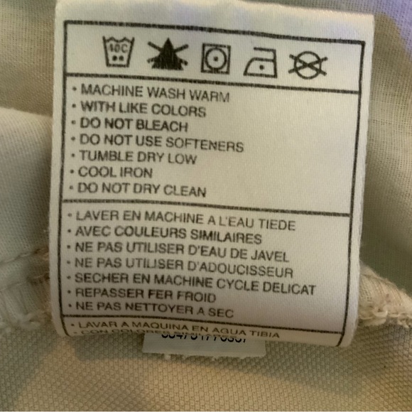 Nike Shorts Beige Dri Fit Golf Shorts With Pleats Soft Size 34 - Picture 8 of 9